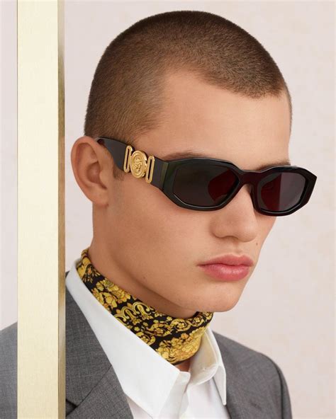 versace eye glasses for men|versace clear glasses men.